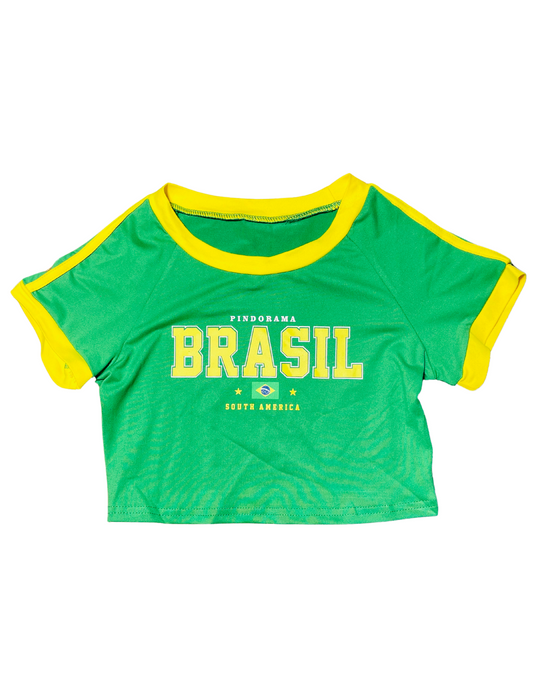 GREEN BRASIL CROP TOP SMALL