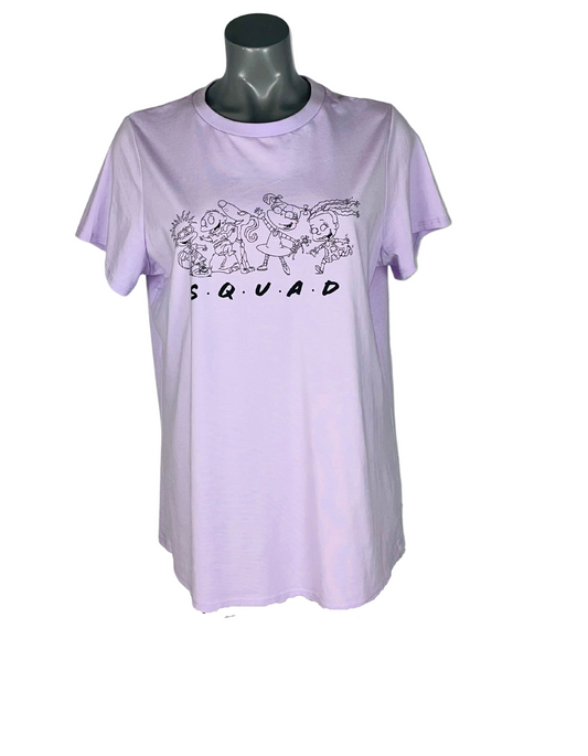 NICKELODEON RUGRATS PURPLE T-SHIRT SIZE 16