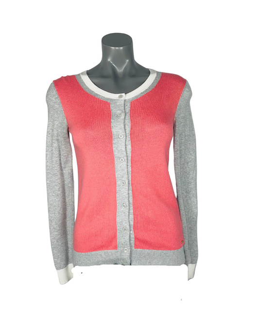 GREY TOMMY HILFIGER CARDIGAN XS