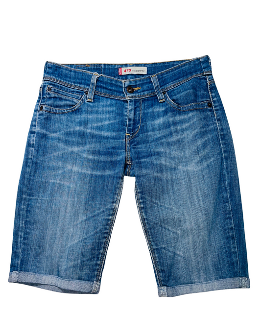 LEVIS 470 STRAIGHT FIT SHORTS W30”