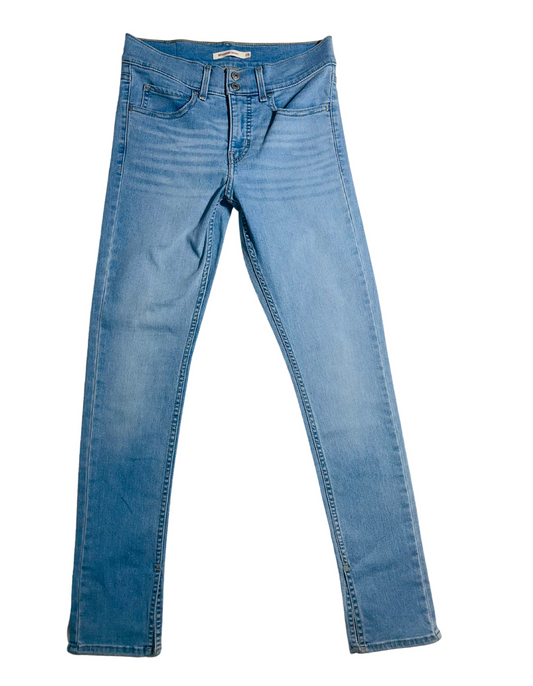 BLUE LEVIS SHAPING SKINNY JEANS W28” L30”