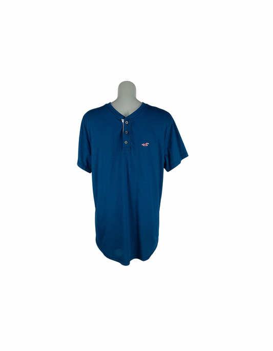 BLUE HOLLISTER T-SHIRT LARGE
