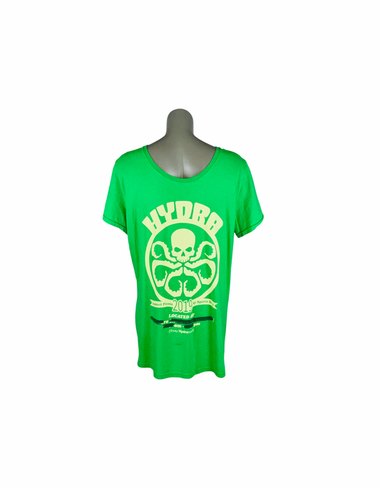 GREEN MARVEL T-SHIRT 2XL