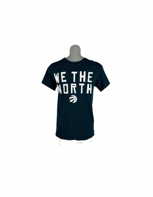 BLACK AND WHITE WE THE NORTH T-SHIRT SMALL