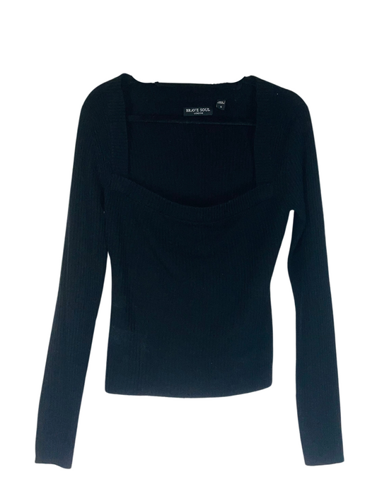 BLACK BRAVE SOUL TOP SMALL