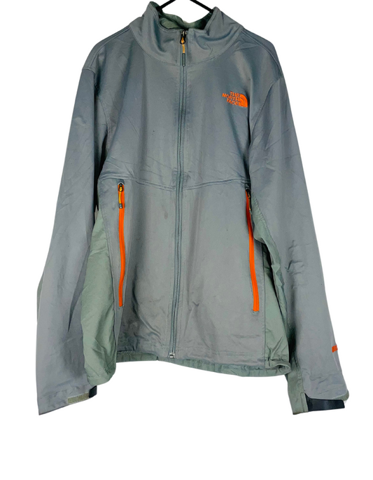 GREY AND ORANGE NORTH FACE MEDIUM