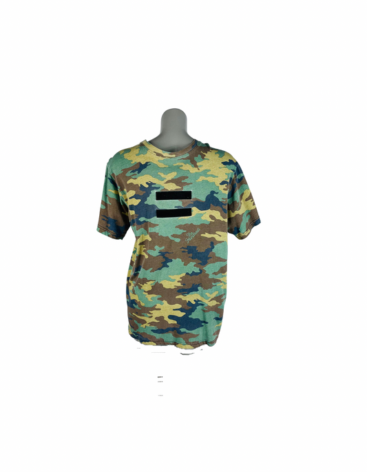 GREEN CAMO THE HUNDREDS T-SHIRT MEDIUM