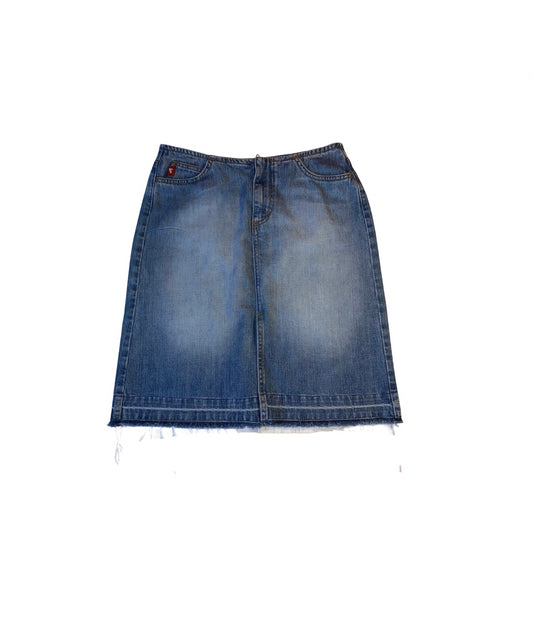 BLUE GUESS JEANS DENIM SKIRT