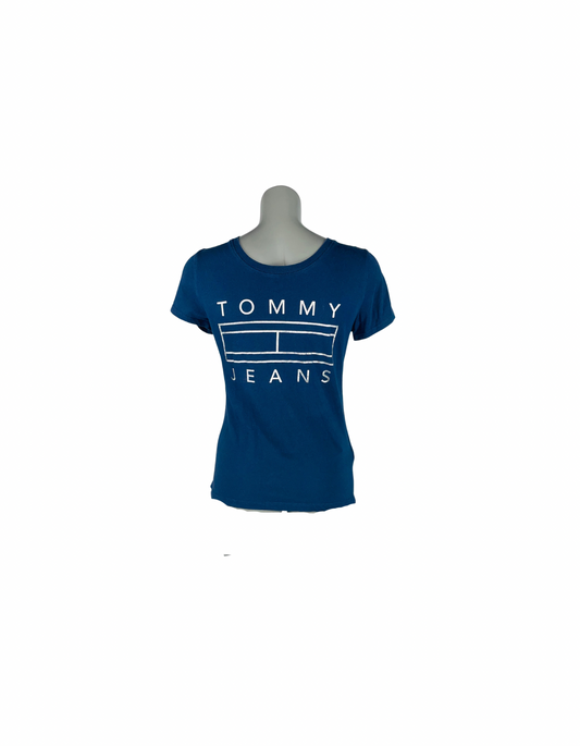 BLUE TOMMY HILFIGER T-SHIRT XS