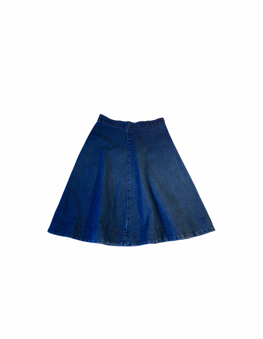 BLUE JUNEE JR DENIM SKIRT SIZE 12