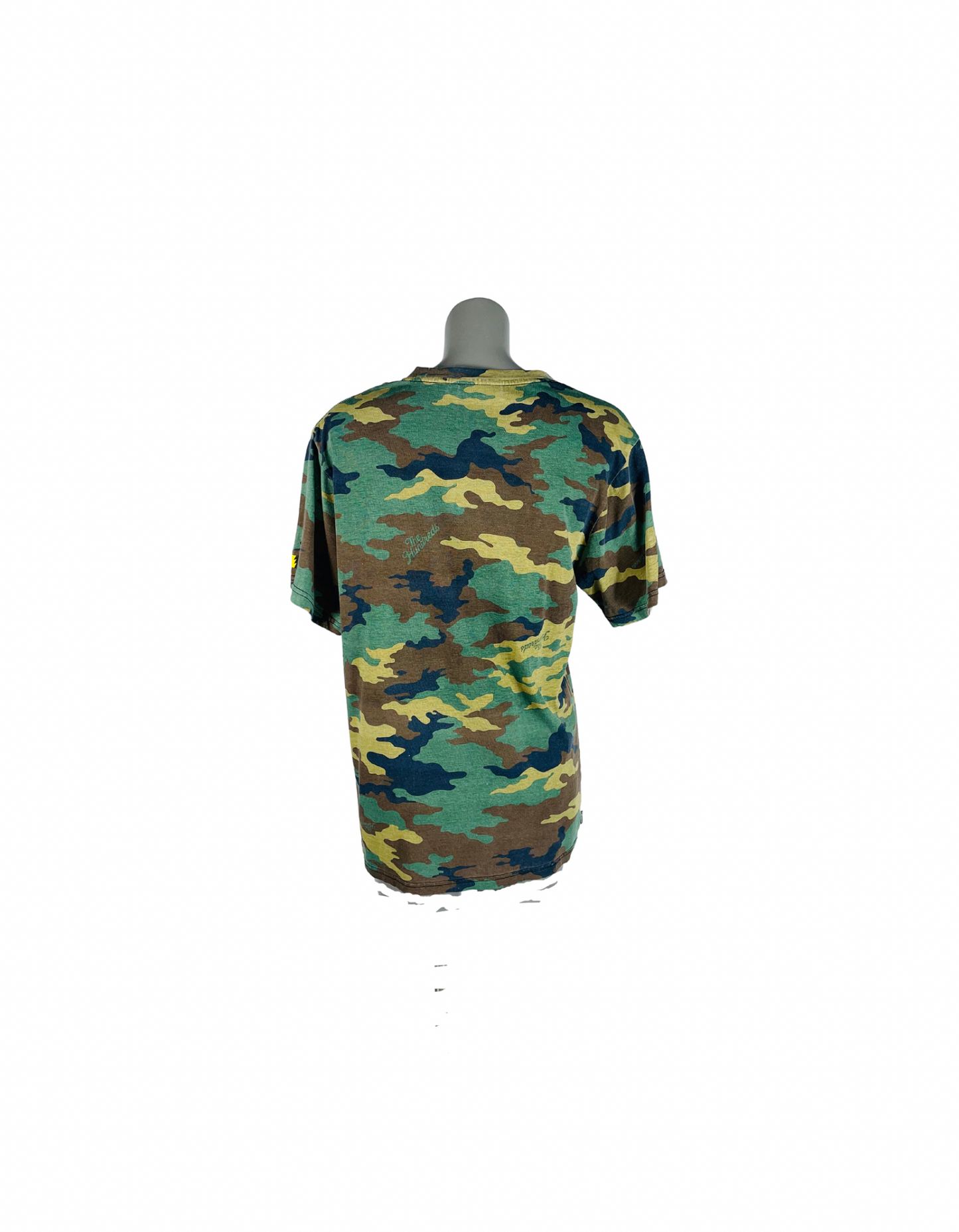 GREEN CAMO THE HUNDREDS T-SHIRT MEDIUM