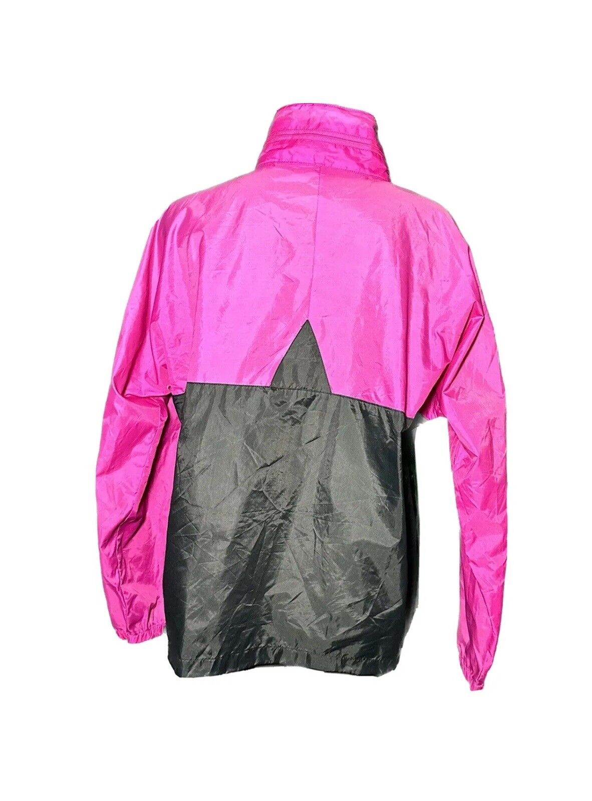 90’s PINK AND BLACK FESTIVAL SHELL JACKET SIZE M