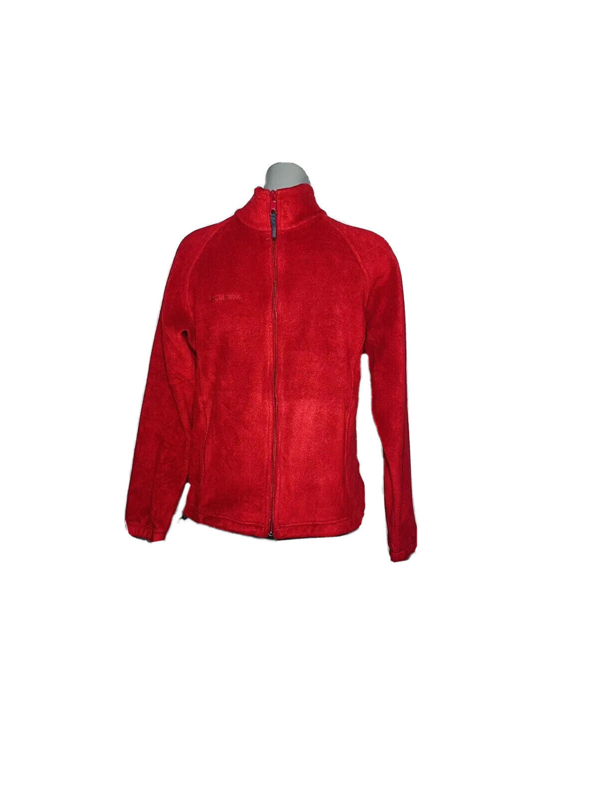 COLUMBIA FLEECE RED WOMENS SIZE LARGE