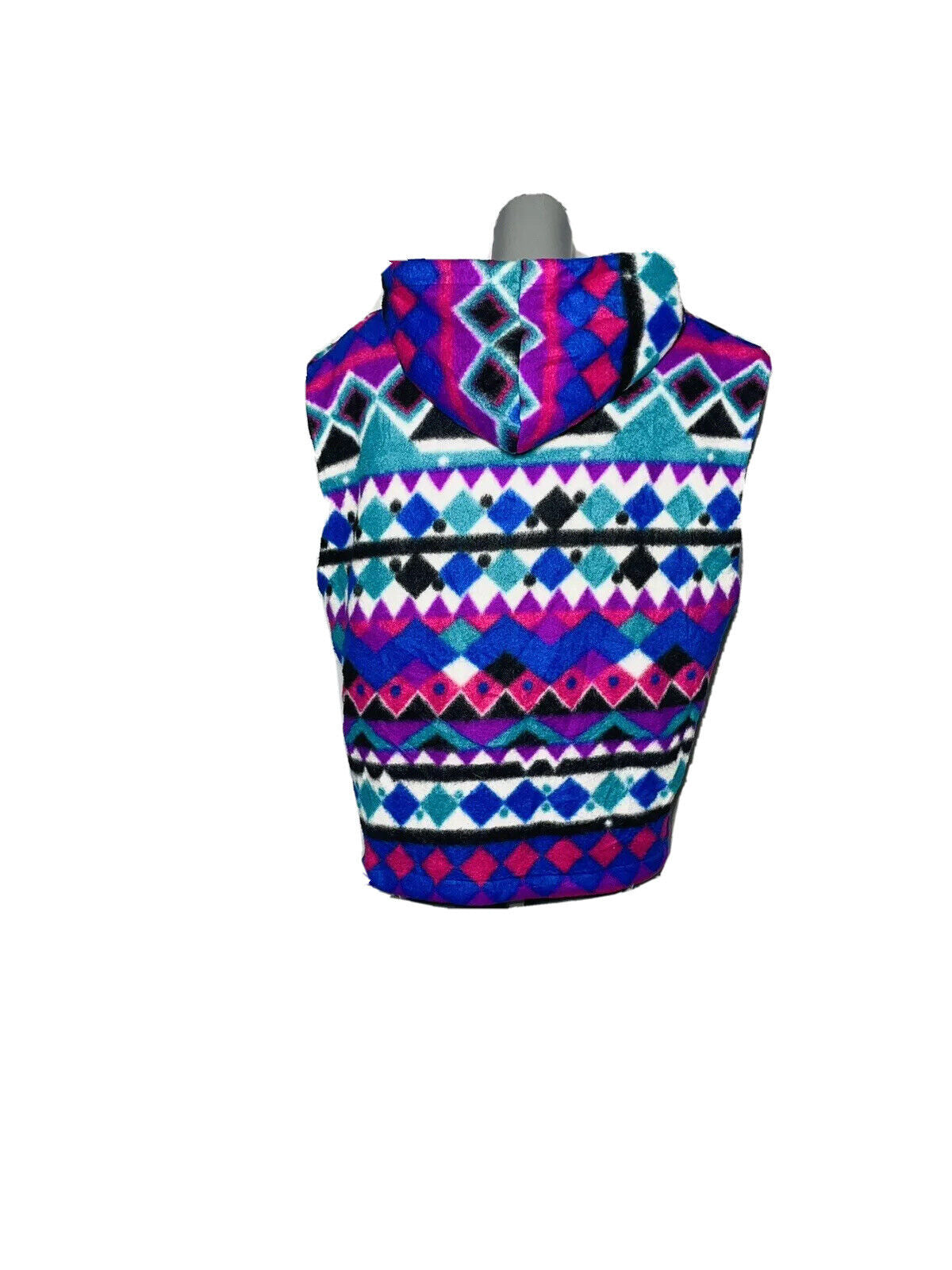 CRAZY FLEECE ALIVE UNCENSORED MULTICOLOURED PATTERN SIZE LARGE