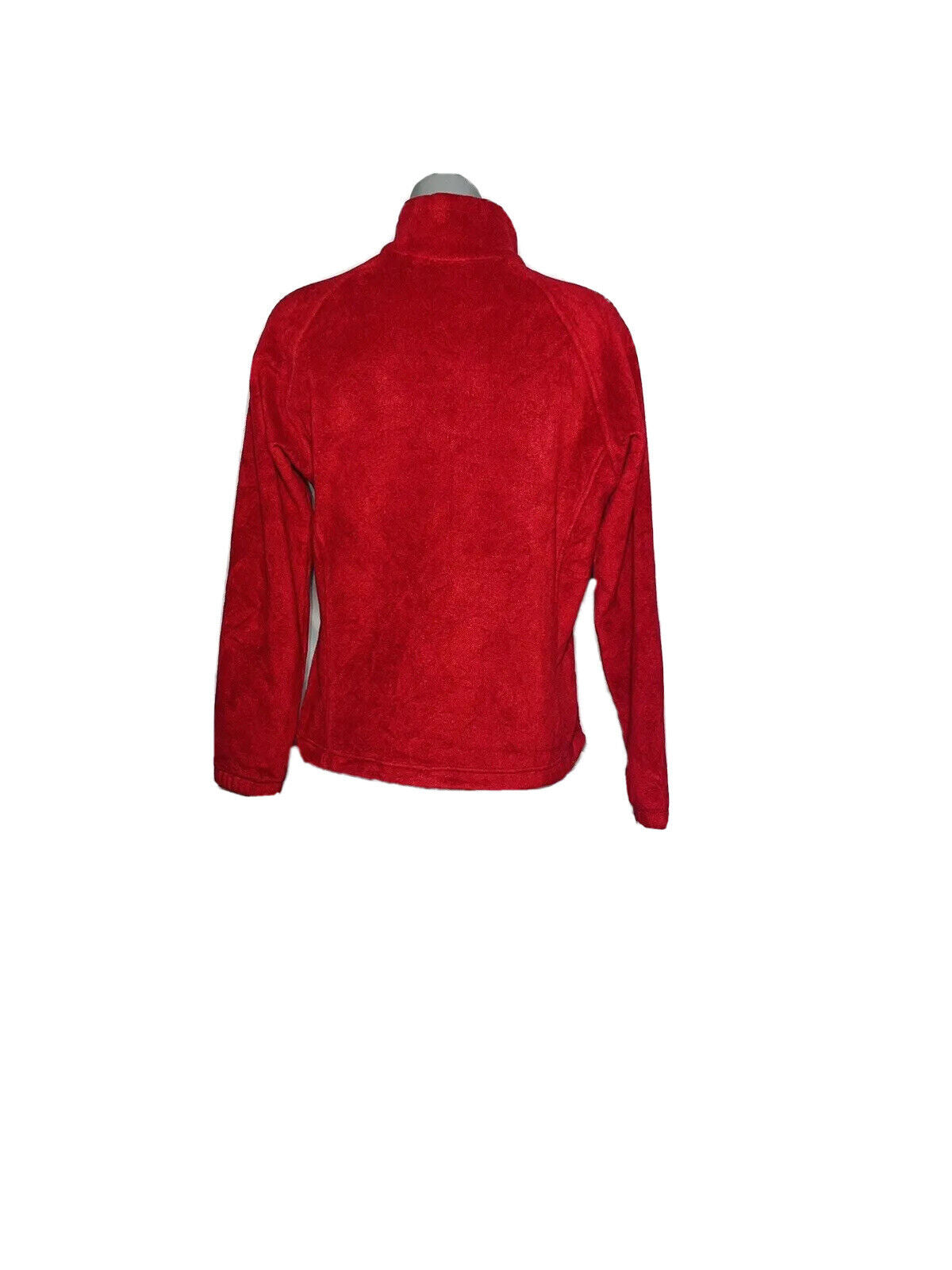 COLUMBIA FLEECE RED WOMENS SIZE LARGE