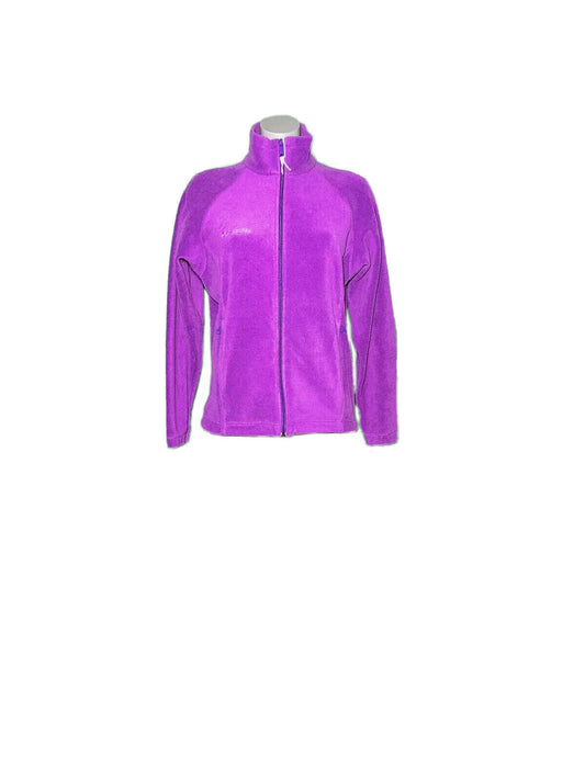 COLUMBIA PURPLE FLEECE WOMENS SIZE MEDIUM