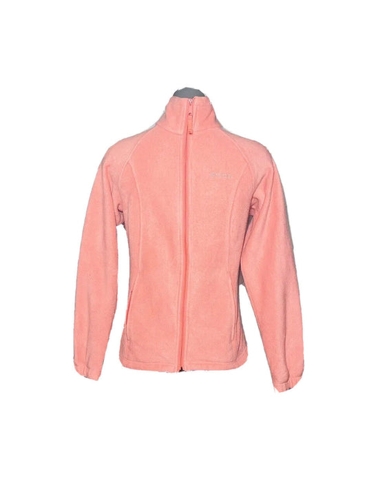 COLUMBIA FLEECE PINK WOMENS SIZE MEDIUM