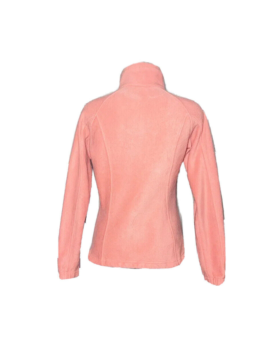 COLUMBIA FLEECE PINK WOMENS SIZE MEDIUM