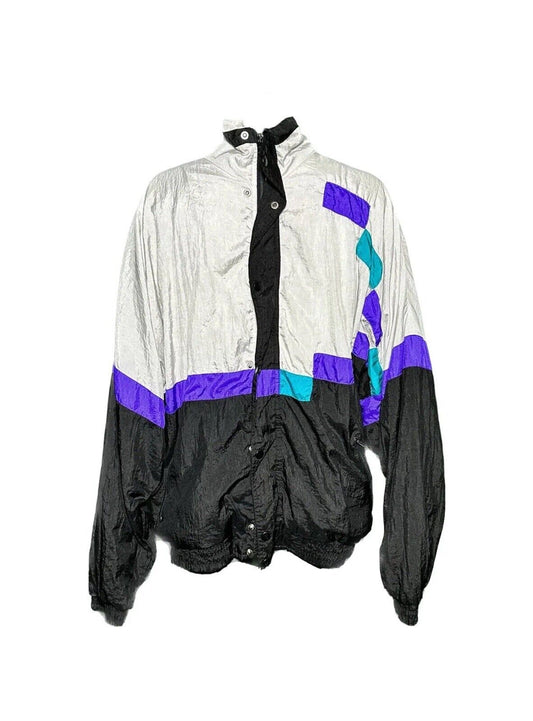 LAVON SPORTS WEAR VINTAGE SHELL JACKET LARGE