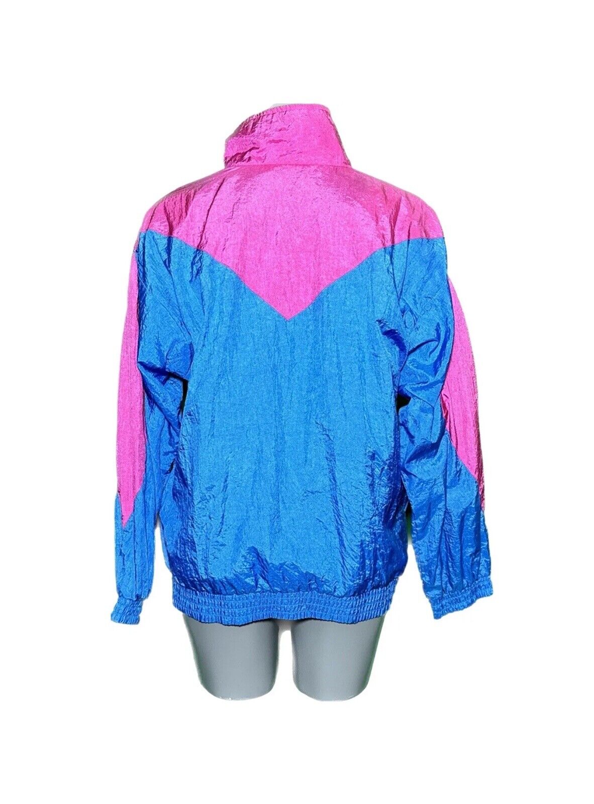 BOOO 90’s MULTI COLOUR VINTAGE SHELL JACKET SMALL