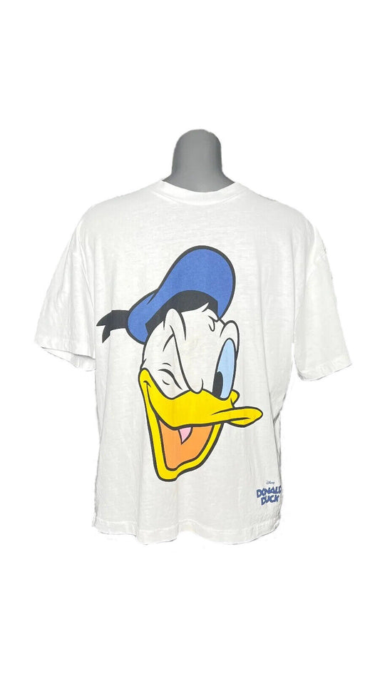 DISNEY WHITE TOP DONALD DUCK SIZE S