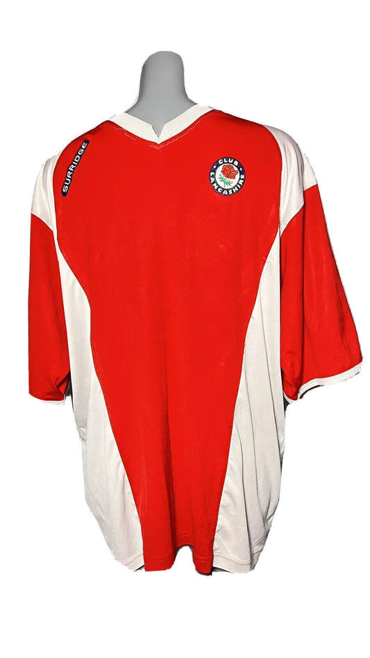 SURRIDGE LANCANSHIRE CLUB RED SPORTS TOP SIZE L
