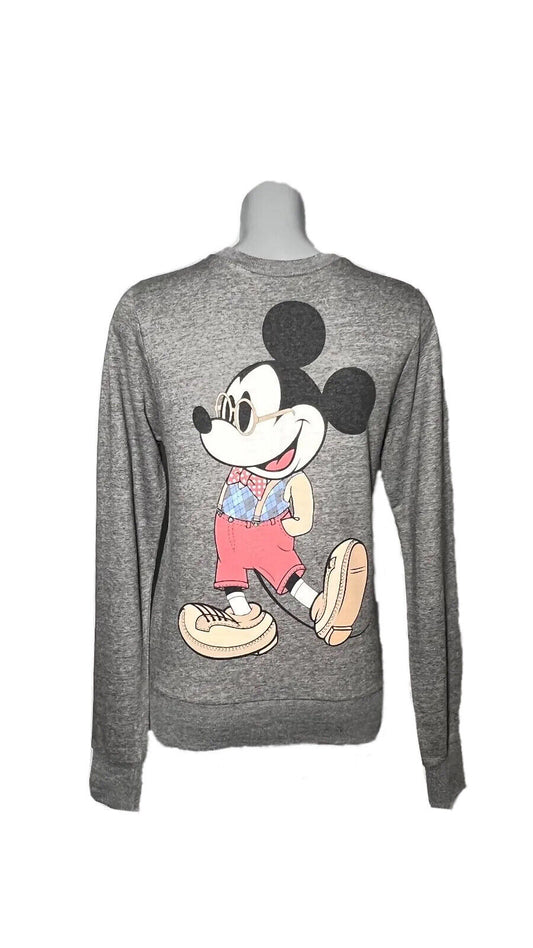 DISNEY GREY MICKEY MOUSE JUMPER SIZE XS